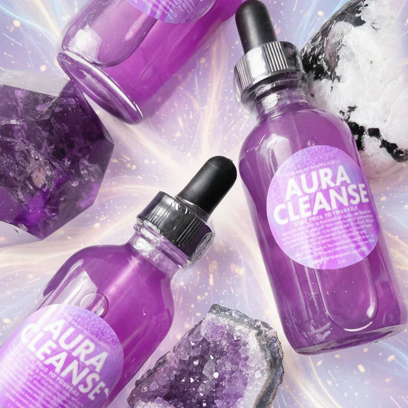 Aura Cleanse Crystal Infused Bath & Body Oil