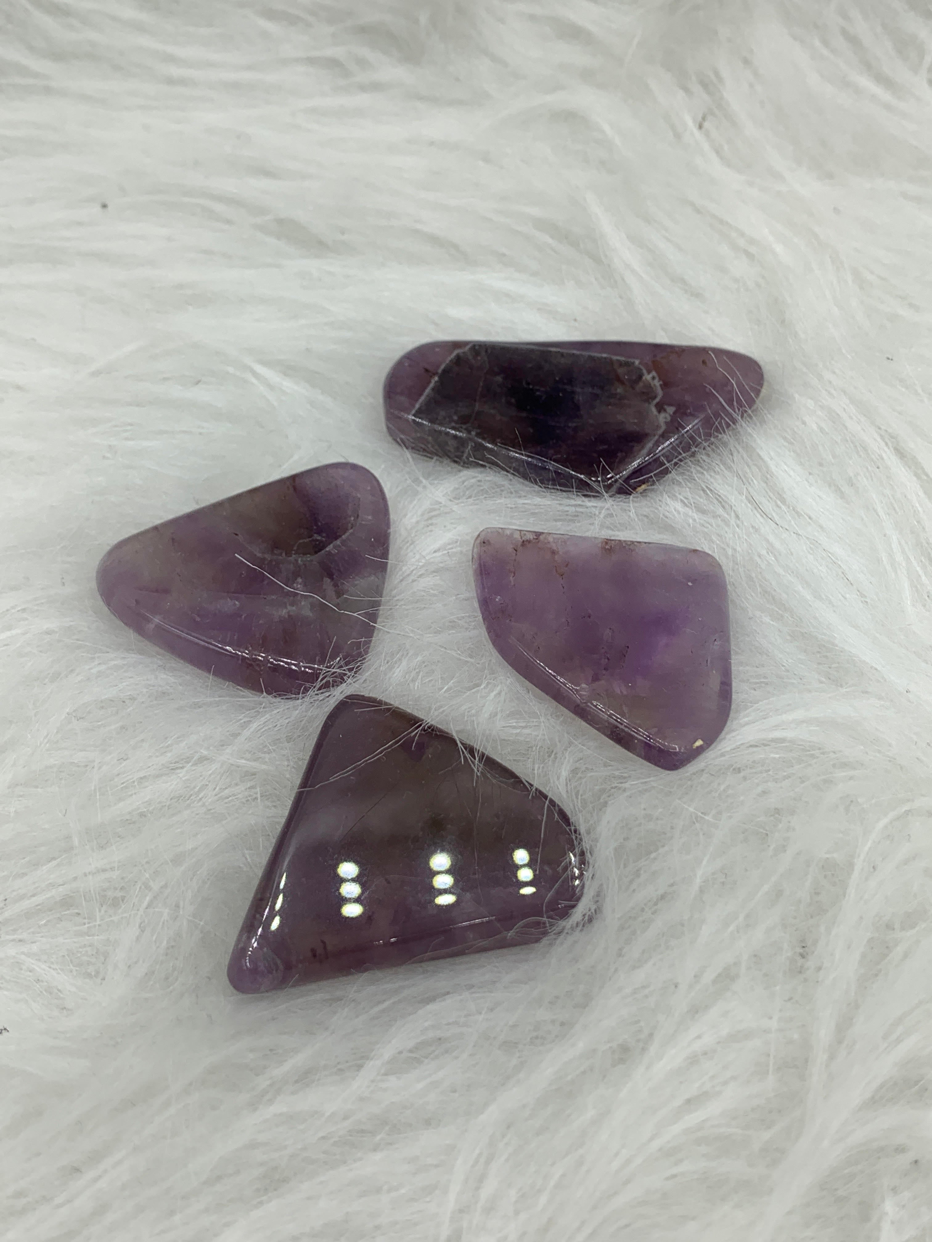 Auralite/Amethyst Lt slice | Gemstone | Wiccan Center