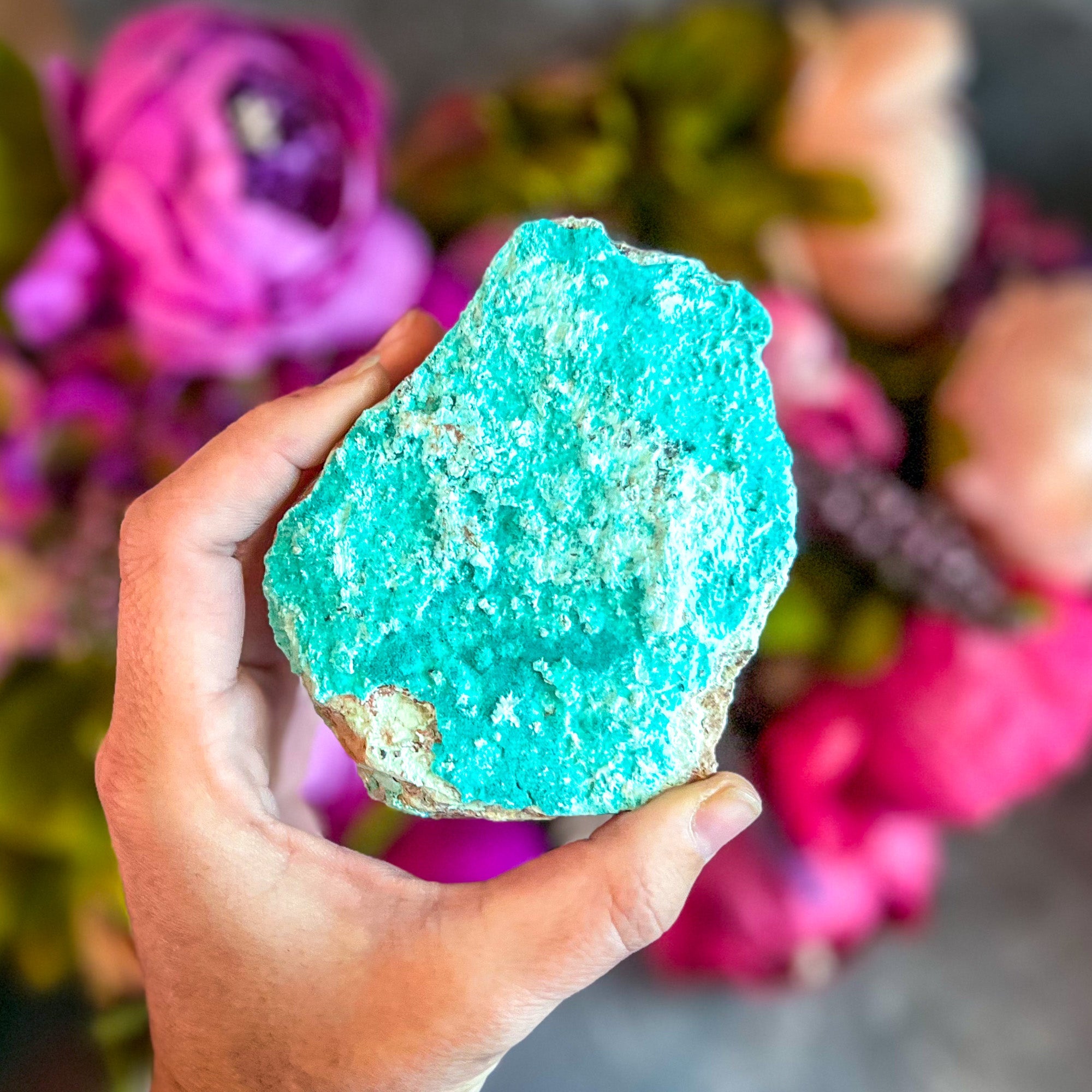 Raw Aurichalcite with Hemimorphite Specimens, USA Minerals | | Wiccan Center