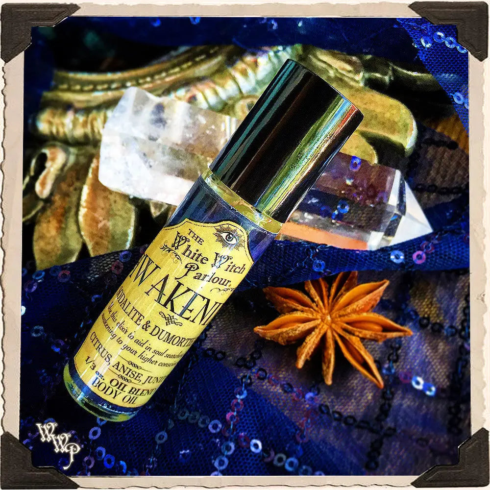 AWAKENING Elixir 1/3oz. BODY OIL Rollon. For Spiritual Growth & Finding Life Purpose. | aromatherapy, perfume, oils | Wiccan Center