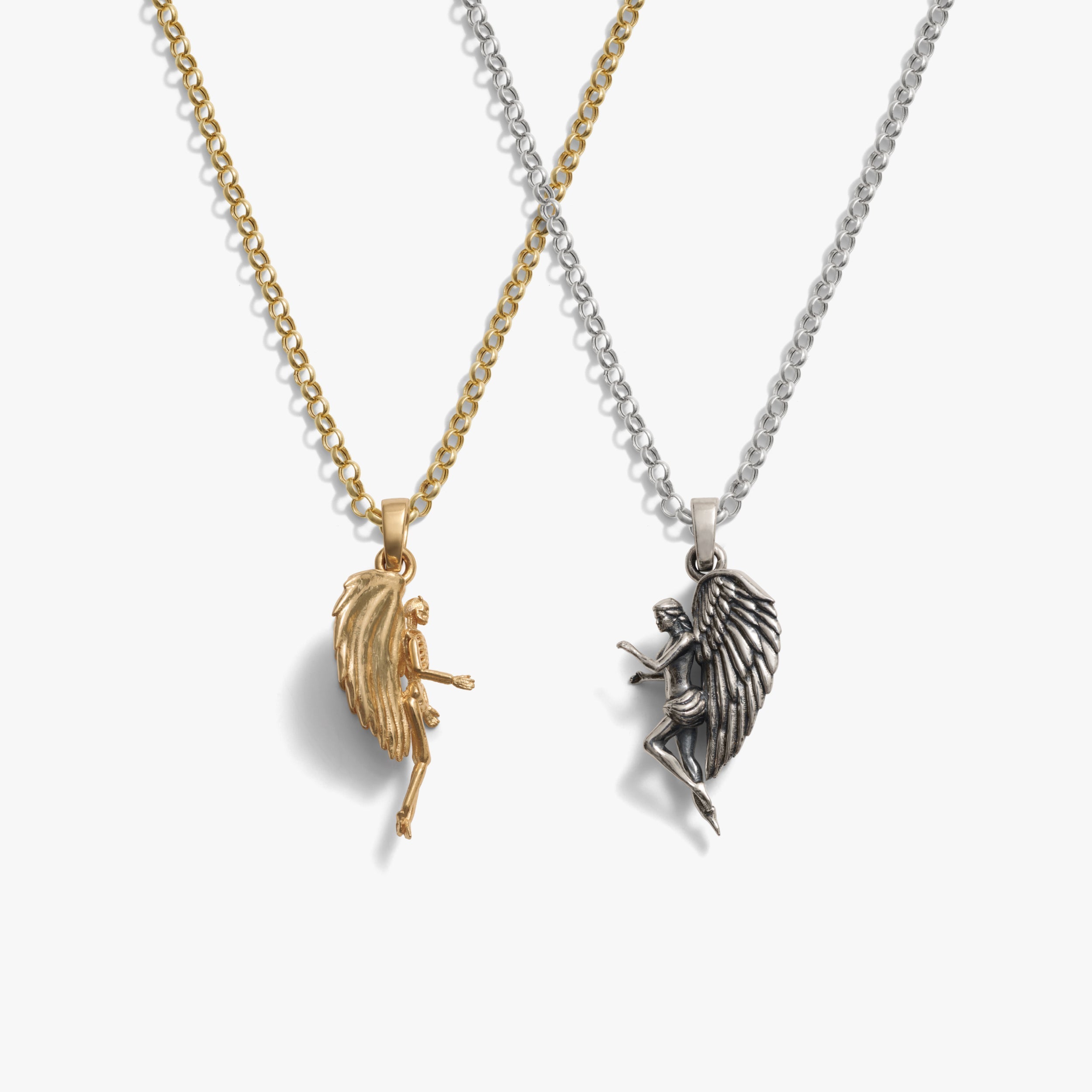 Angel To My Devil Necklace Duo