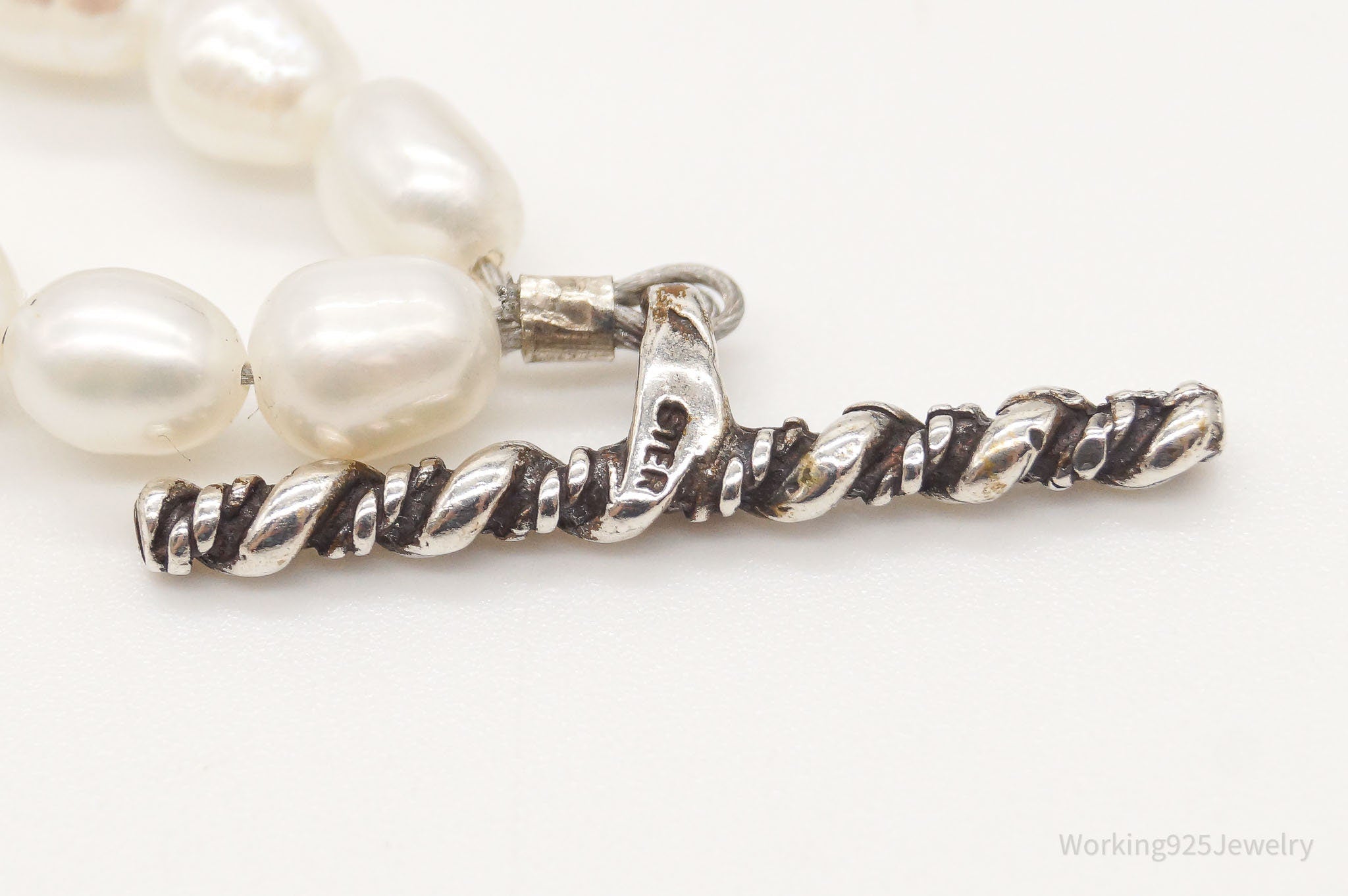 Vintage Pearls Beads Filigree Sterling Silver Necklace | Jewelry > Necklaces > Pendants | Wiccan Center