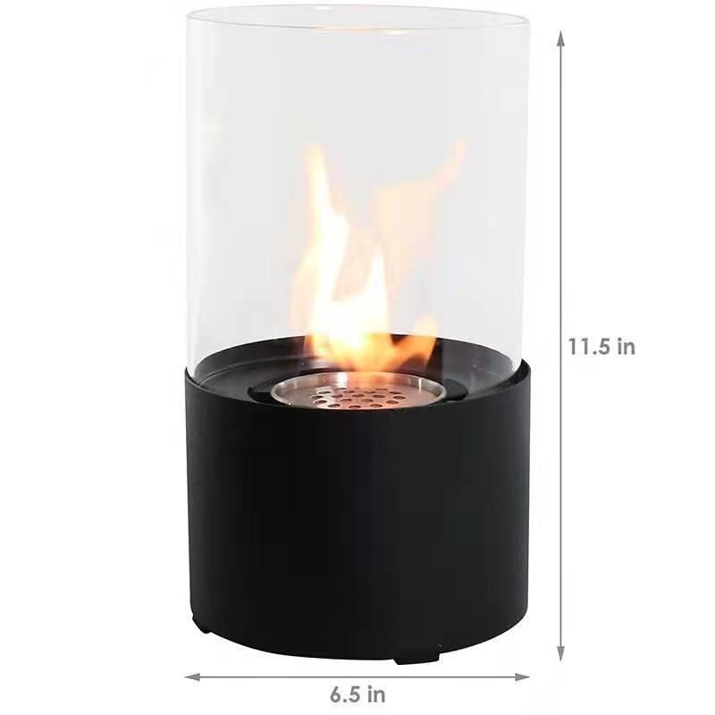Tabletop Fire Pit Concrete Rubbing Alcohol Indoor Fire Bowl Mini Fireplace Outdoor Decor Portable Table Top Chiminea Meditation Isopropyl | 0 | Wiccan Center