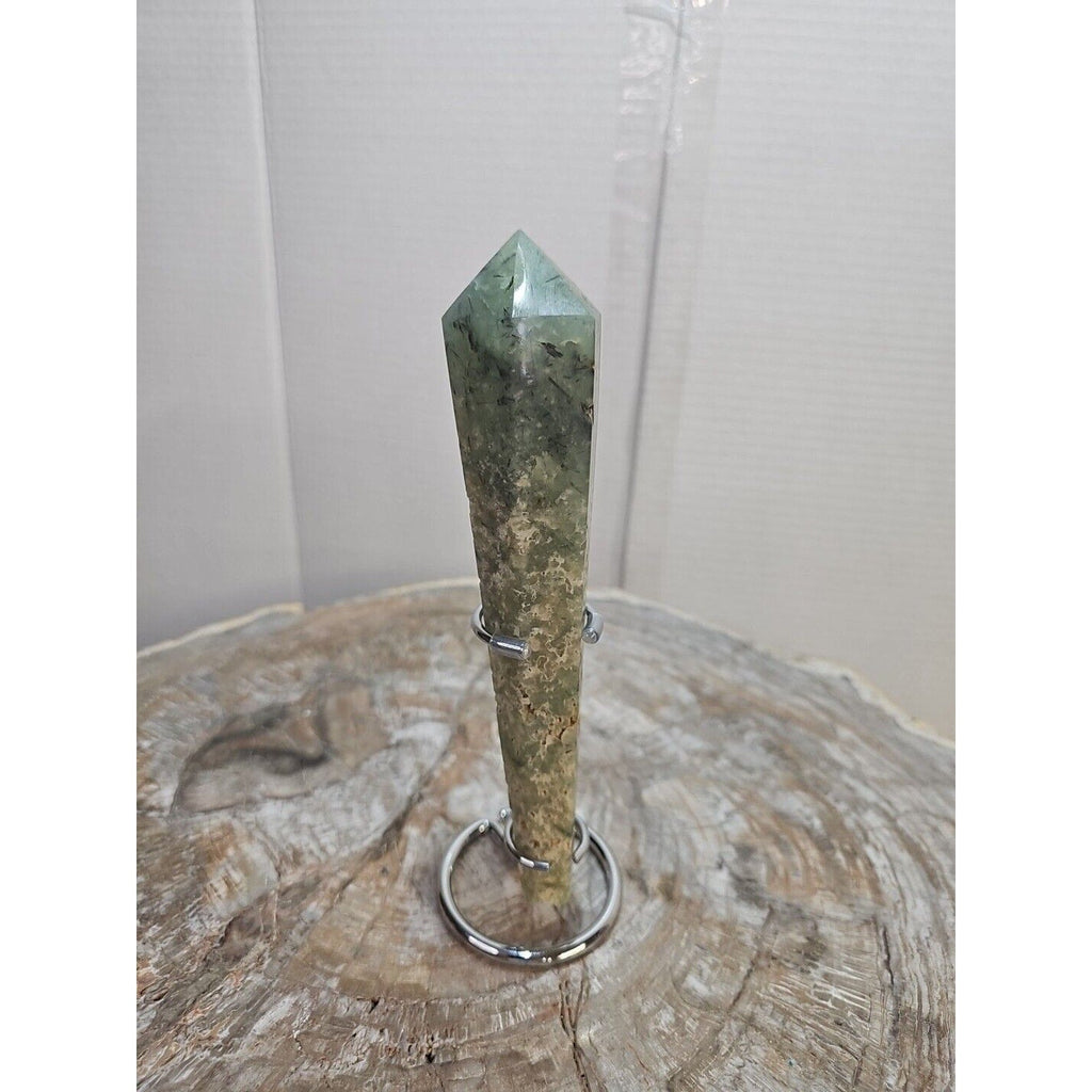 Grape Agate Scepter Crystal with Stand — 294g Collector Display Piece | CrystalCloud Company | Crystal Points & Towers | Wiccan Center
