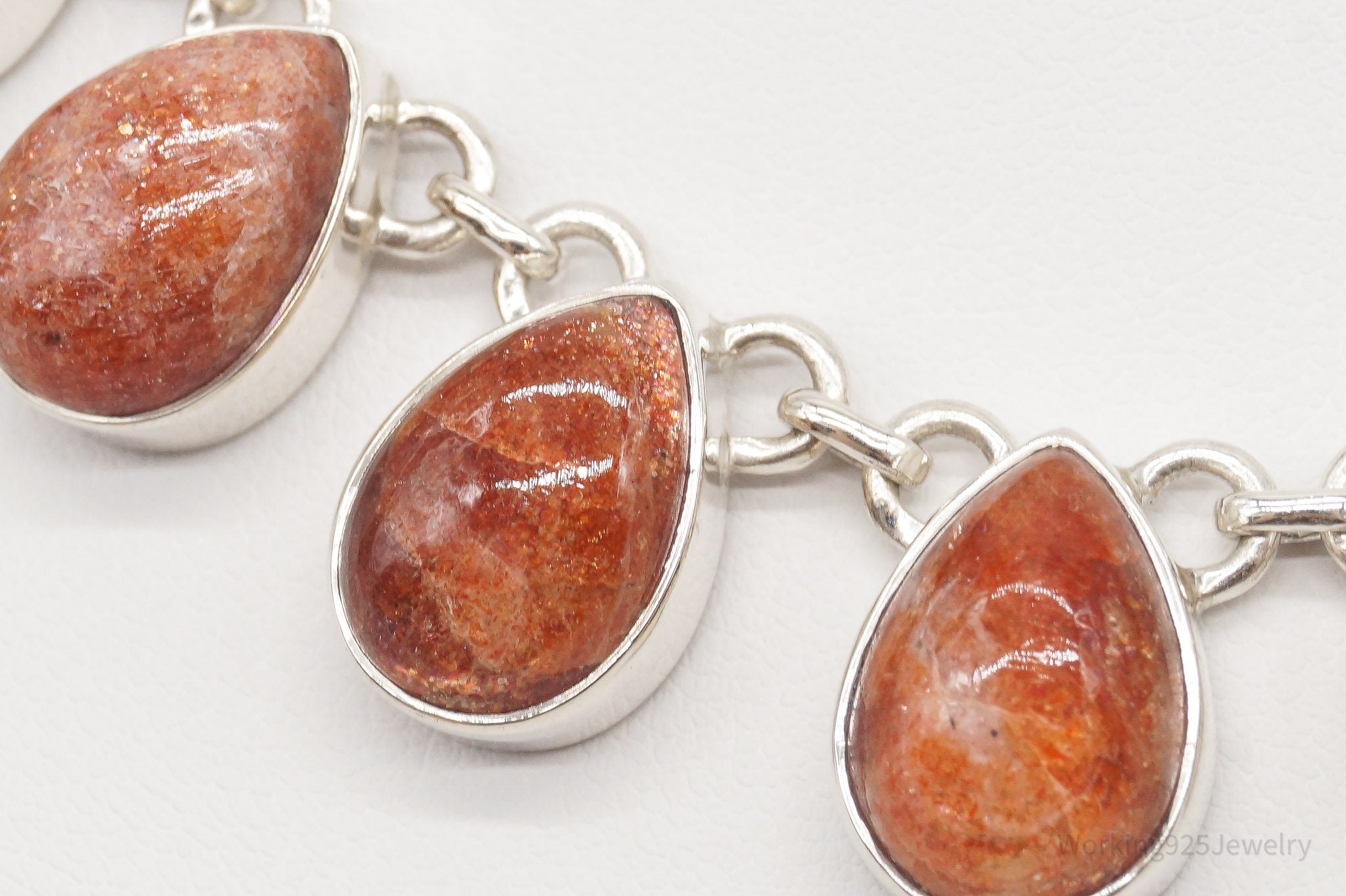 Vintage Designer TGGC Sunstone Sterling Silver Necklace | Jewelry > Necklaces > Pendants | Wiccan Center