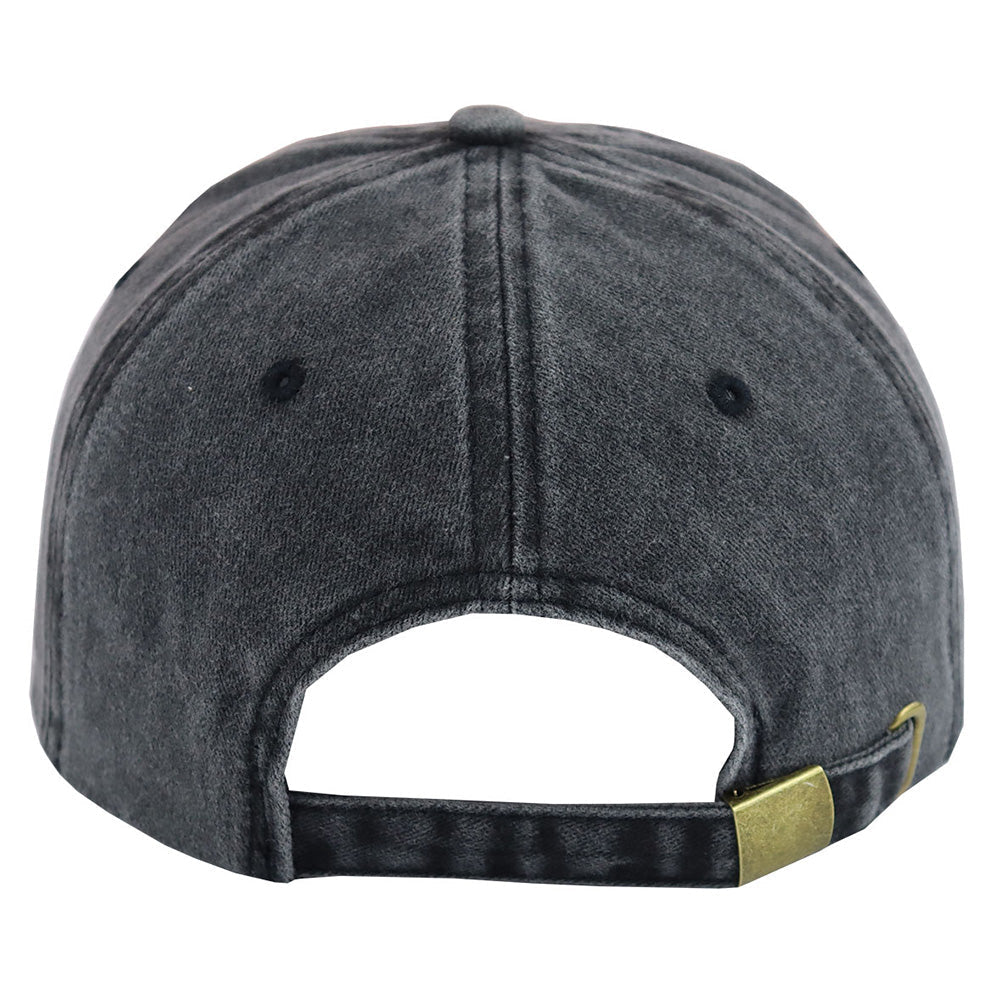 "I'd Rather Be Ghost Hunting" Embroidered Washed Baseball Cap – Retro Paranormal Hat
