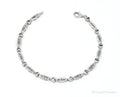 Vintage Diamonds Linked Hearts Sterling Silver Bracelet | Jewelry > Bracelets | Wiccan Center