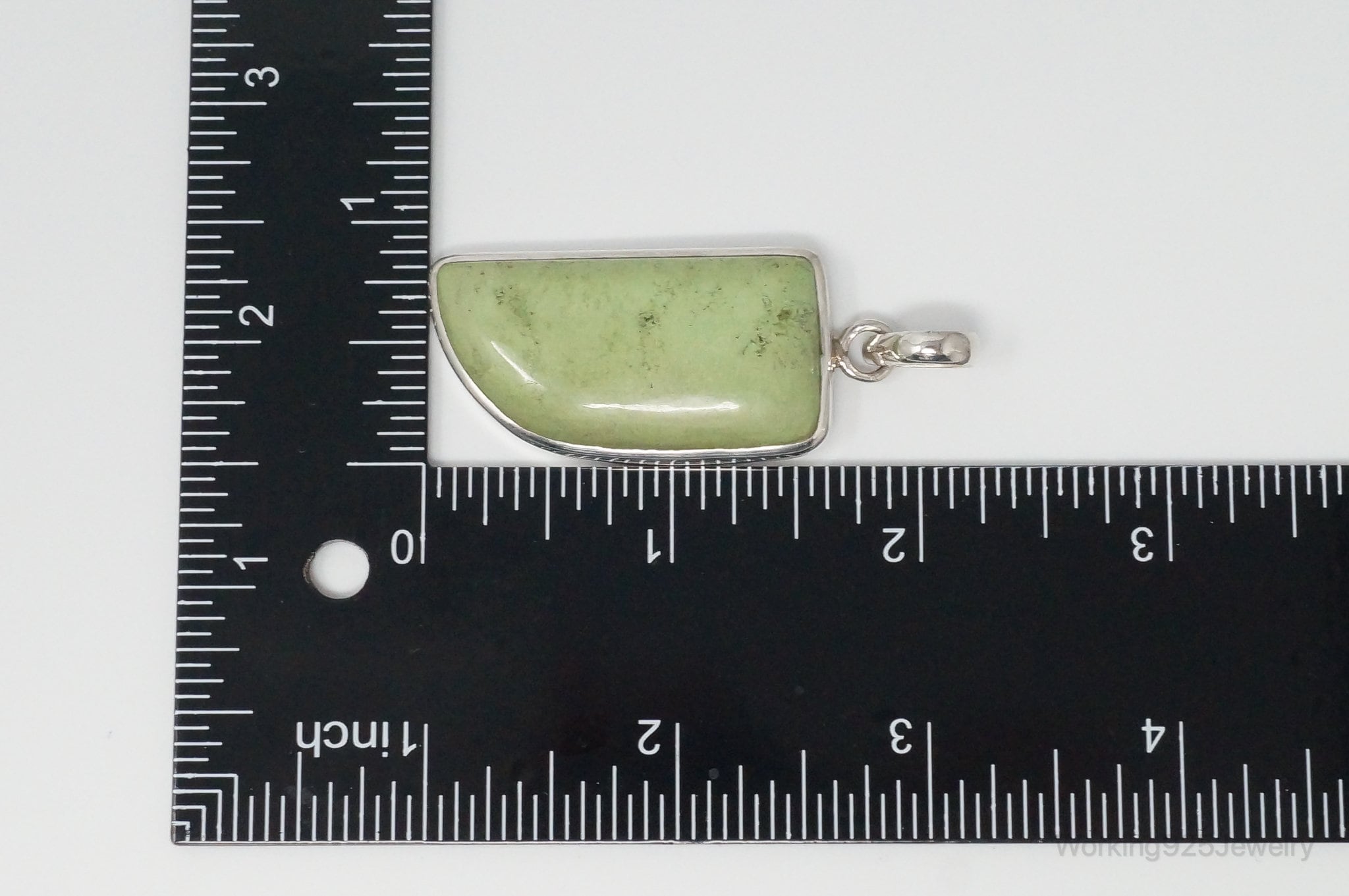 Large Designer Supreme Jewelers Green Turquoise Sterling Silver Necklace Pendant | Jewelry > Necklaces > Pendants | Wiccan Center