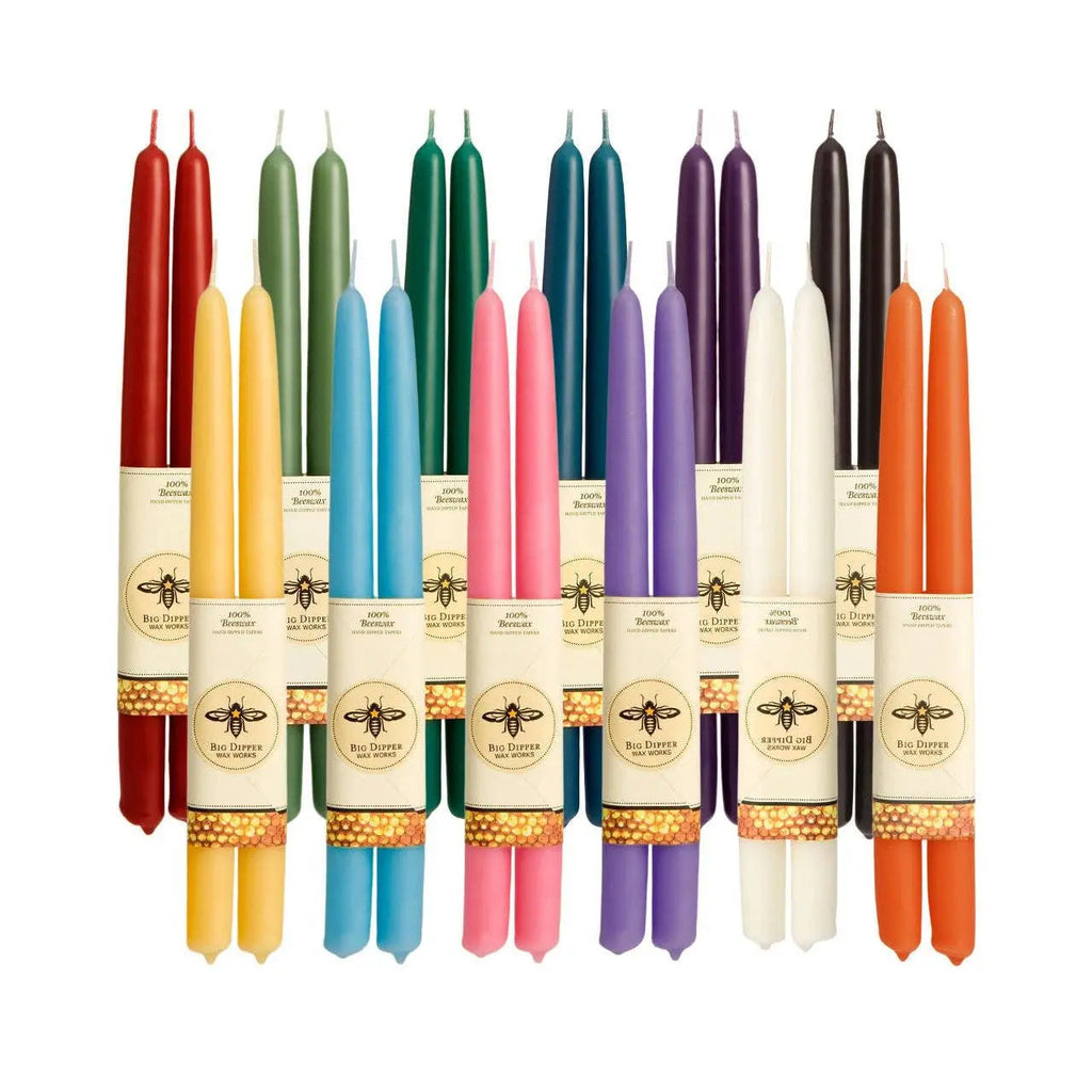 100% Pure Beeswax Tapers | Candles | Wiccan Center