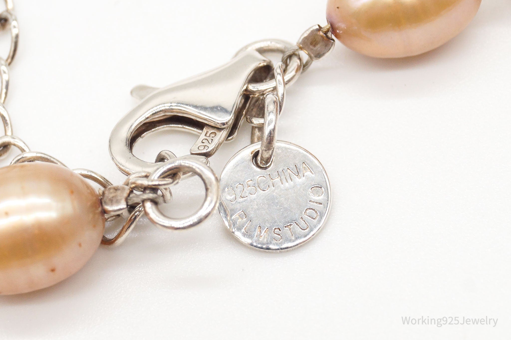 Designer RLM Studio Hammered Sun Pearl Bead Brass Sterling Silver Necklace | Jewelry > Necklaces > Pendants | Wiccan Center