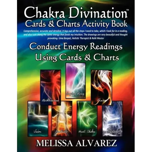 Chakra Divination Cards & Charts Activity Book - Paperback | Books | Wiccan Center
