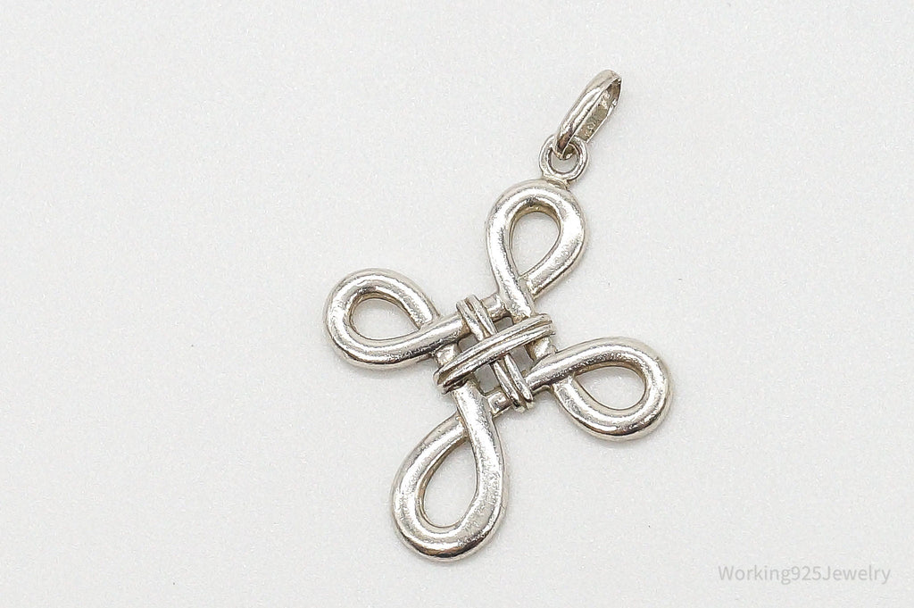 Vintage Designer Boma Celtic Cross Sterling Silver Pendant | Jewelry > Necklaces > Pendants | Wiccan Center