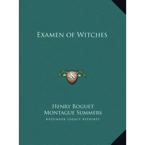Examen of Witches - Hardcover | Books | Wiccan Center