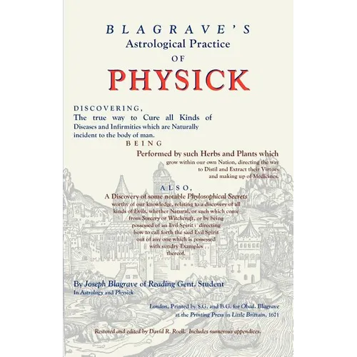 Astrological Practice of Physick - Paperback | Books | Wiccan Center