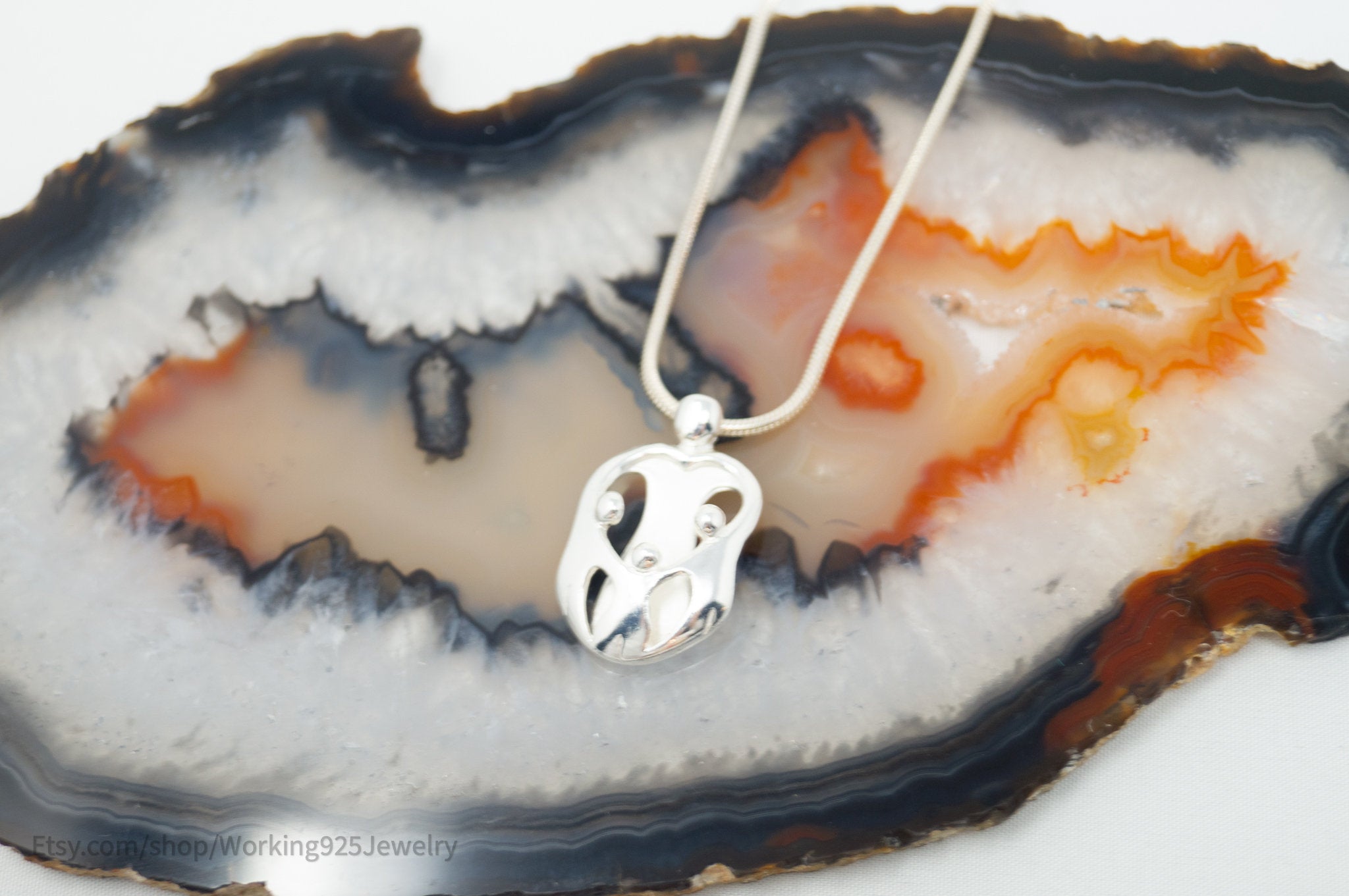 Vintage Designer Carolyn Pollack Relios Mothers Love Sterling Silver Necklace | Jewelry > Necklaces | Wiccan Center