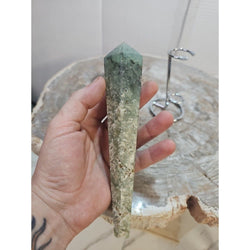 Grape Agate Scepter Crystal with Stand — 294g Collector Display Piece | CrystalCloud Company | Crystal Points & Towers | Wiccan Center