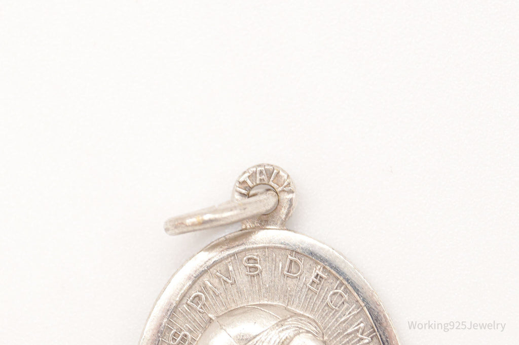 Antique Italian Pope Vatican Sanctvs Pivs Silver Pendant | Jewelry > Necklaces > Pendants | Wiccan Center