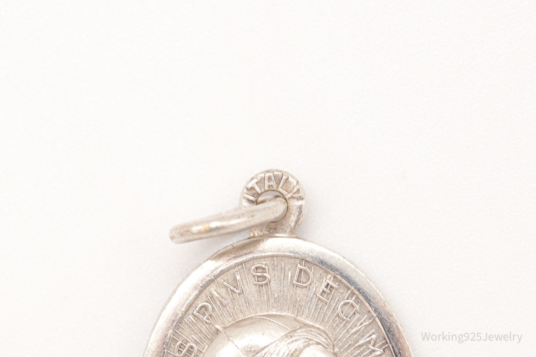 Antique Italian Pope Vatican Sanctvs Pivs Silver Pendant | Jewelry > Necklaces > Pendants | Wiccan Center