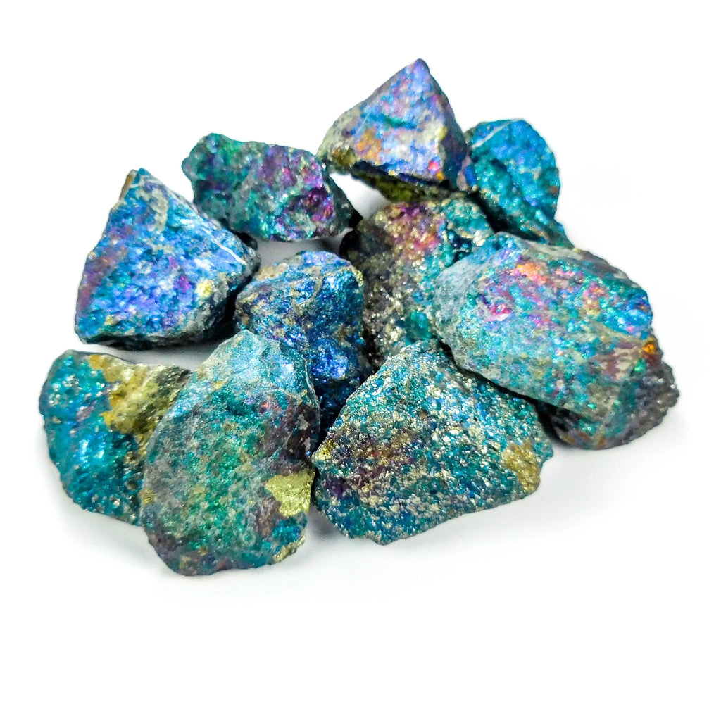 Chalcopyrite (1 Pc) Raw Peacock Ore | Retail Rough Rocks | Wiccan Center