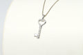 Vintage Diamond Heart Key "Key To My Heart" Sterling Silver Necklace 20" | Jewelry > Necklaces > Pendants | Wiccan Center