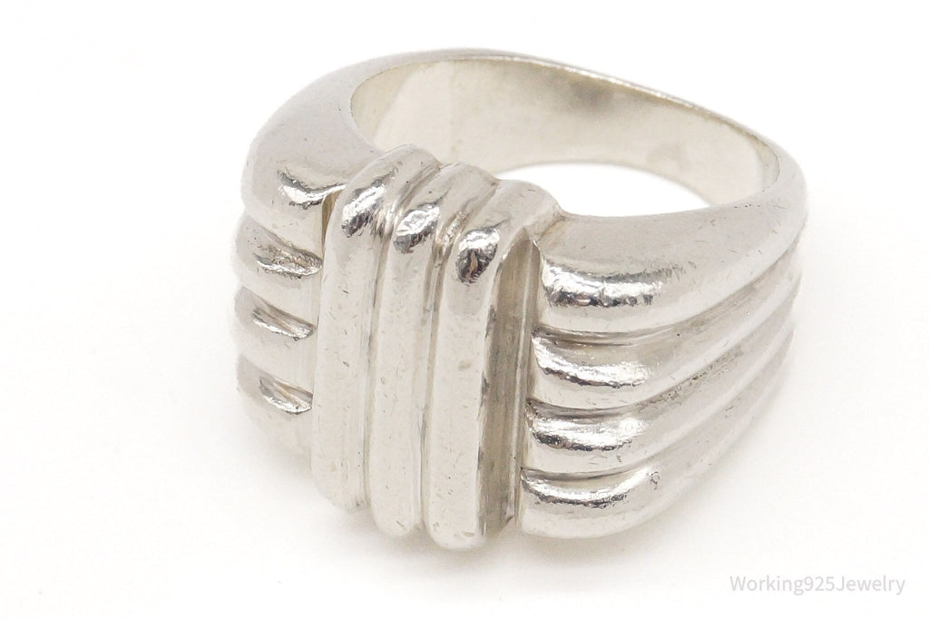 Vintage Rare Bayanihan Modernist Sterling Silver Ring - Size 6.25 | Jewelry > Rings | Wiccan Center