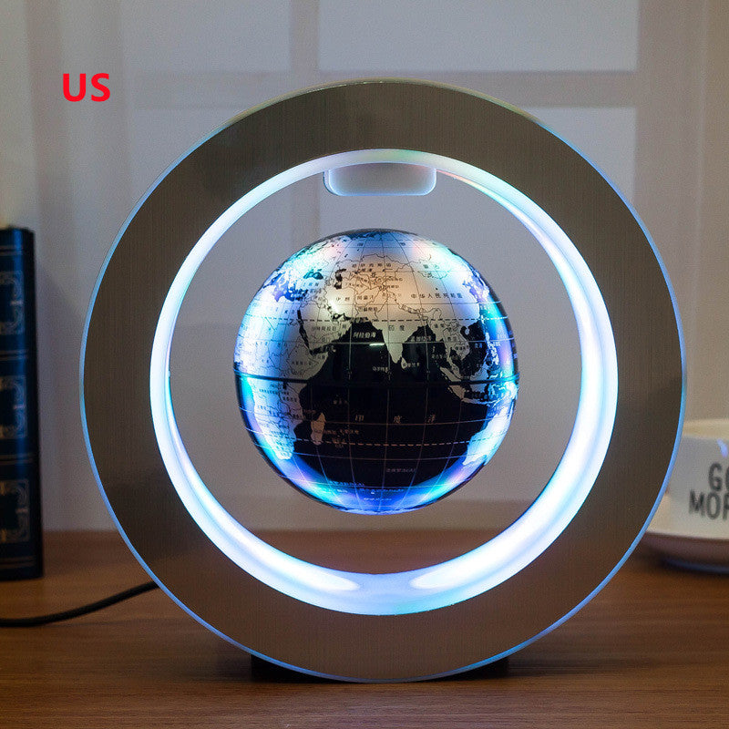 Round LED World Map Floating Globe Magnetic Levitation Light Anti Gravity Magic | 0 | Wiccan Center