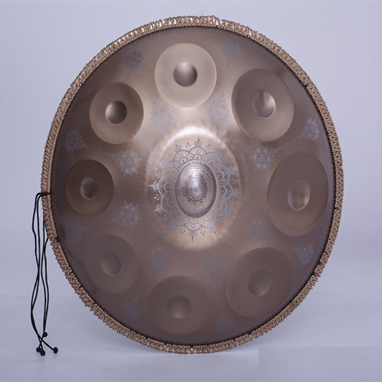 Mandala Engraved Hand Disc Drum