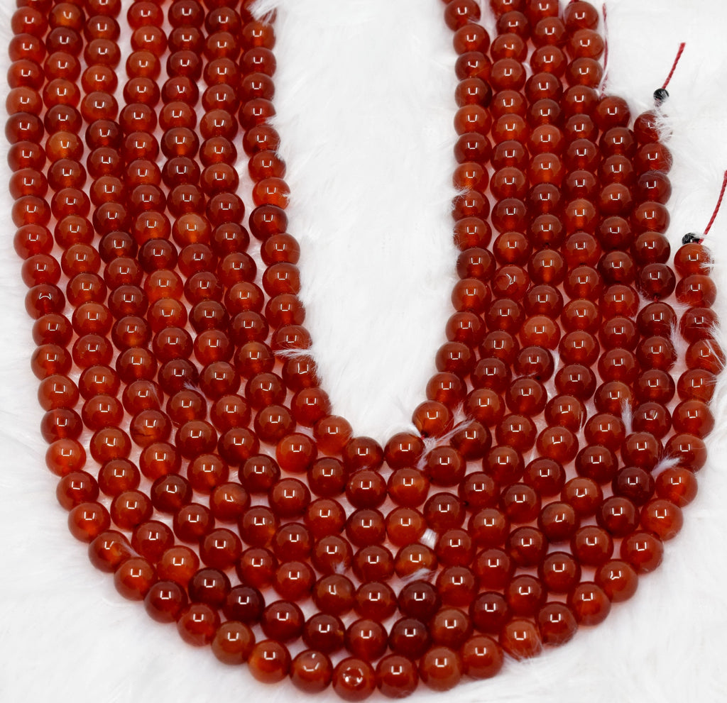 Red Onyx Beads, Natural Round Crystal Beads 4mm to 12mm | | Wiccan Center