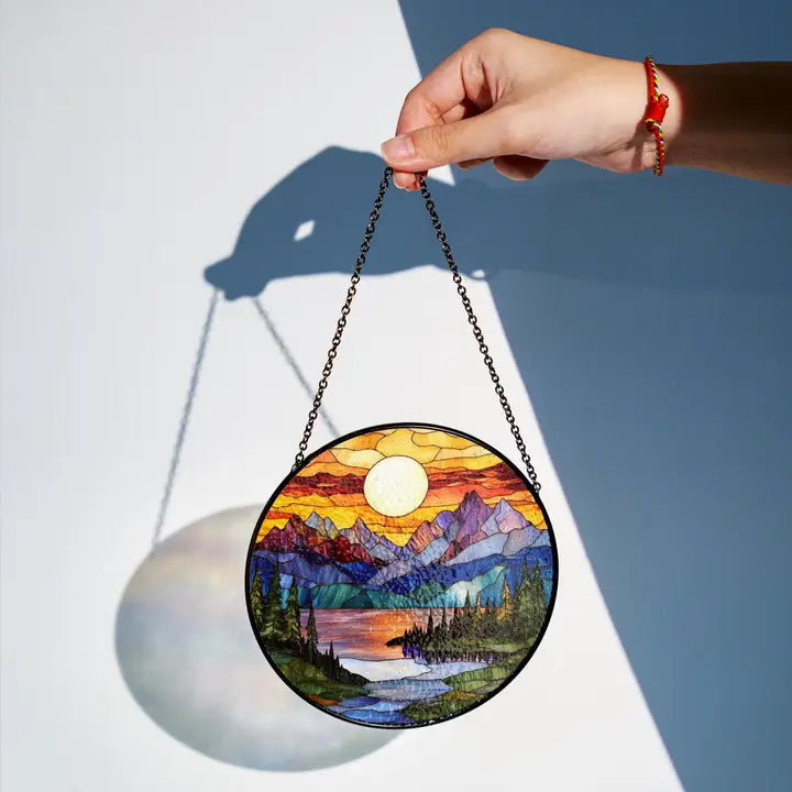 Highland Sunset Suncatcher