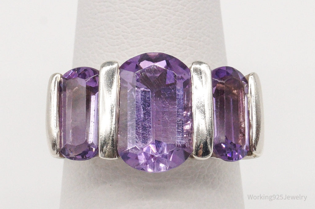 Vintage Amethyst Sterling Silver Ring - Size 6 | Jewelry > Rings | Wiccan Center