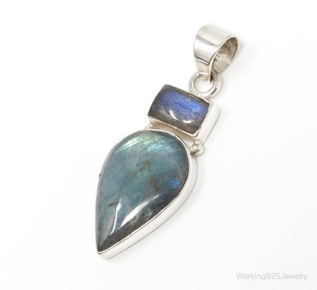 Large Designer Supreme Jewelers Labradorite Sterling Silver Pendant | Jewelry > Necklaces > Pendants | Wiccan Center