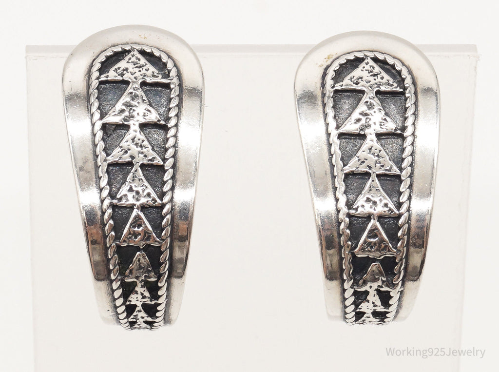Western Designer Carolyn Pollack Relios RMT Tribal Sterling Silver Earrings | Jewelry > Earrings | Wiccan Center