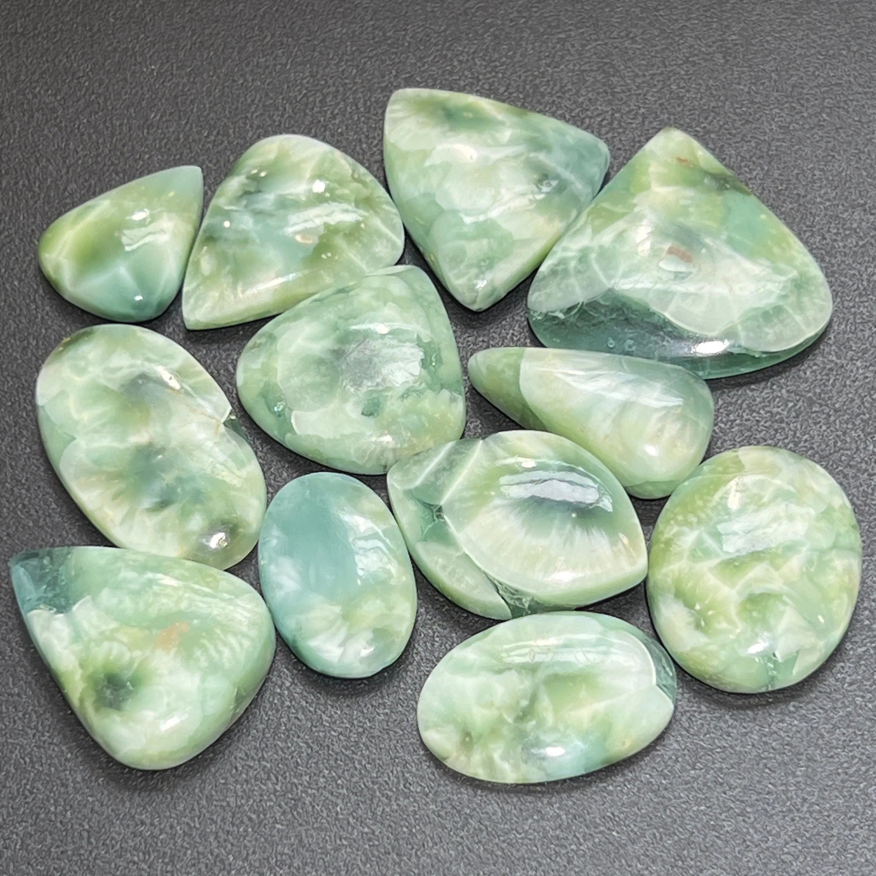 Hemimorphite (Electric Calamine) Cabochons Wholesale | Craft Supplies & Tools > Beads, Gems & Cabochons > Cabochons | Wiccan Center