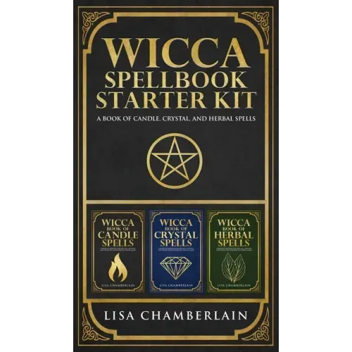 Wicca Spellbook Starter Kit: A Book of Candle, Crystal, and Herbal Spells - Hardcover | Books | Wiccan Center