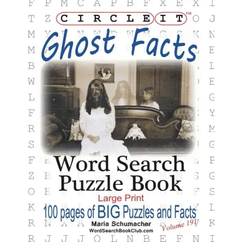 Circle It, Ghost Facts, Word Search, Puzzle Book - Paperback | Books | Wiccan Center