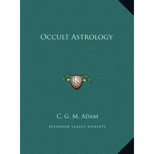 Occult Astrology - Hardcover | Books | Wiccan Center