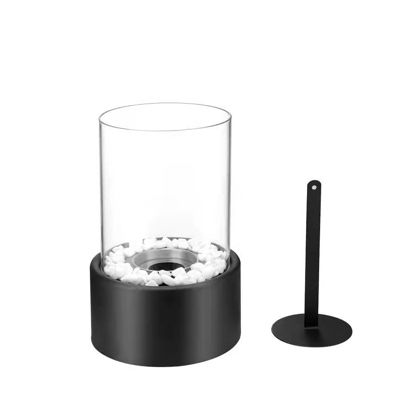 Tabletop Fire Pit Concrete Rubbing Alcohol Indoor Fire Bowl Mini Fireplace Outdoor Decor Portable Table Top Chiminea Meditation Isopropyl | 0 | Wiccan Center