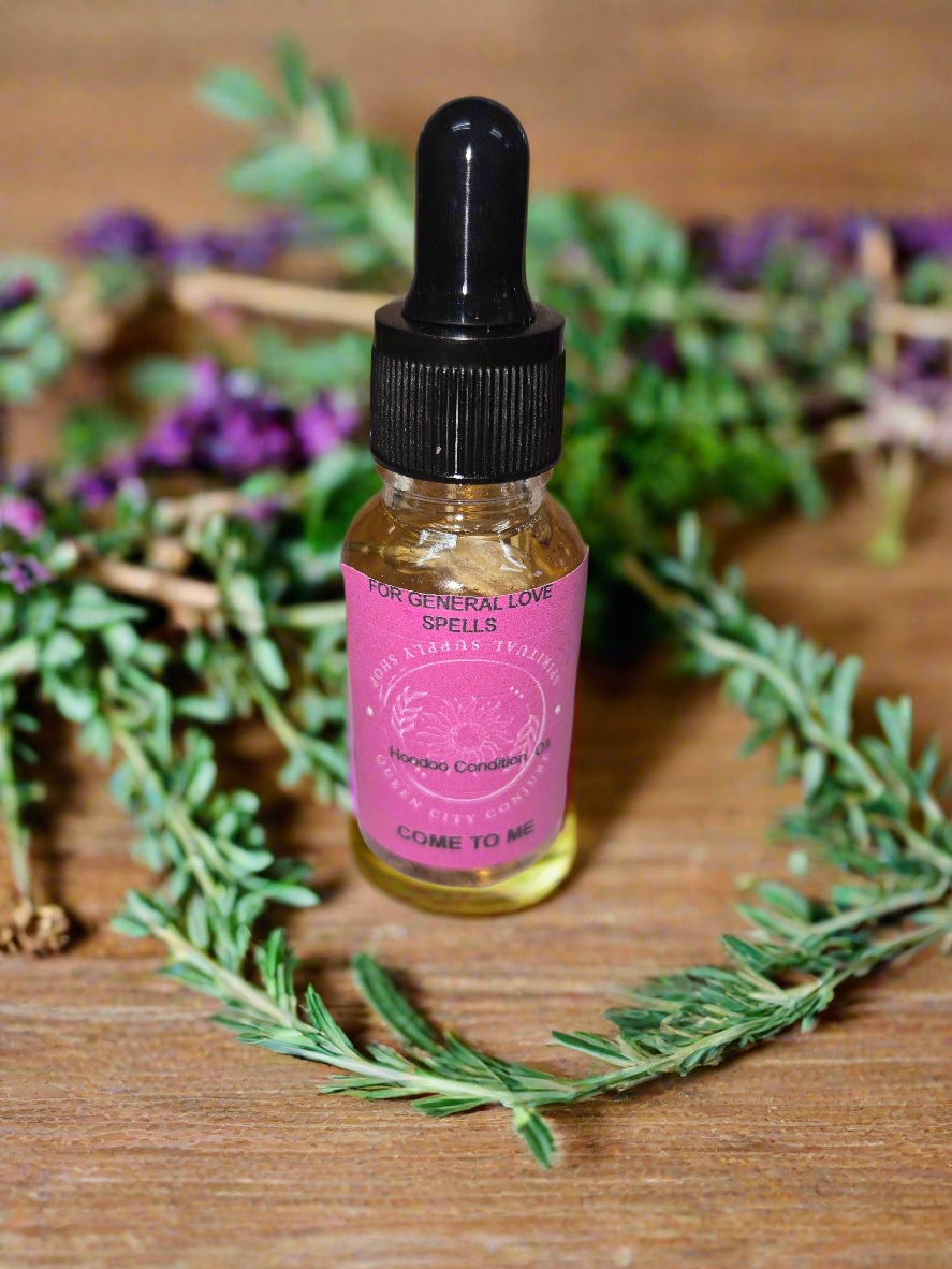 Come to Me Oil - Attract Love & Draw Your Desires Hoodoo Oil | Spiritual Oil | Wiccan Center