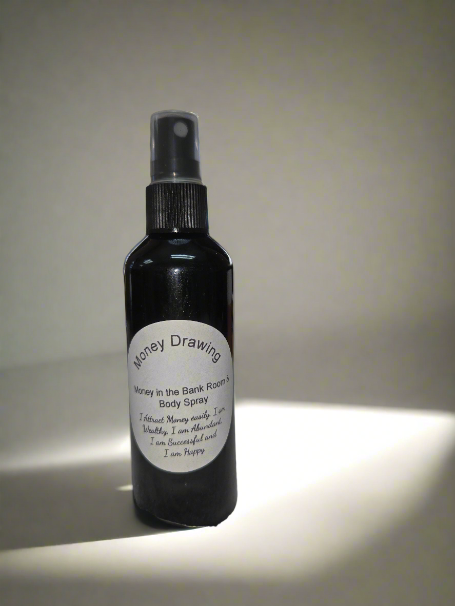 Handcrafted Money Drawing Spiritual Room & Body Spray | Spiritual Sprays | Wiccan Center