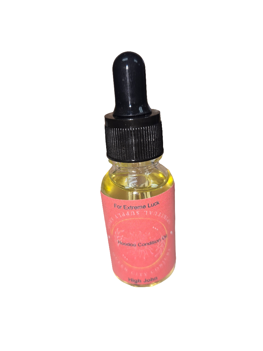 High John Extreme Luck Conjure Oil | Spiritual Oil | Wiccan Center