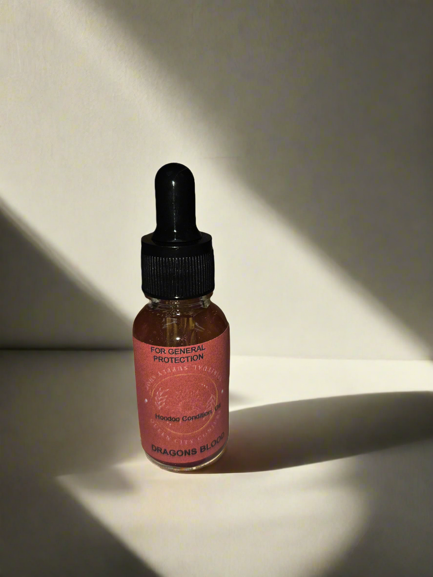 Dragon Blood Protection Spiritual Conjure Oil | Spiritual Oil | Wiccan Center