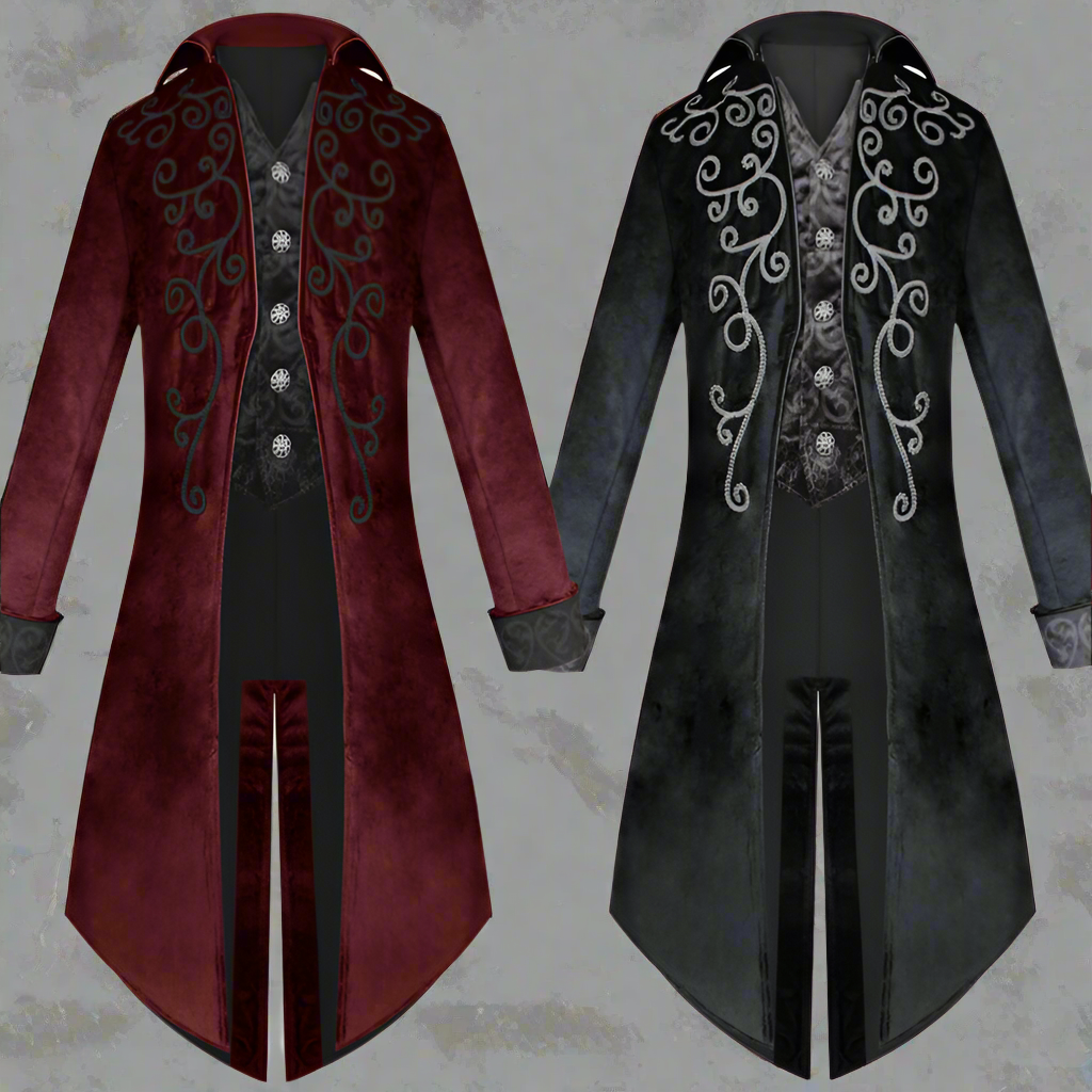 Jacket Gothic Tailcoat Renaissance Men's | | Wiccan Center