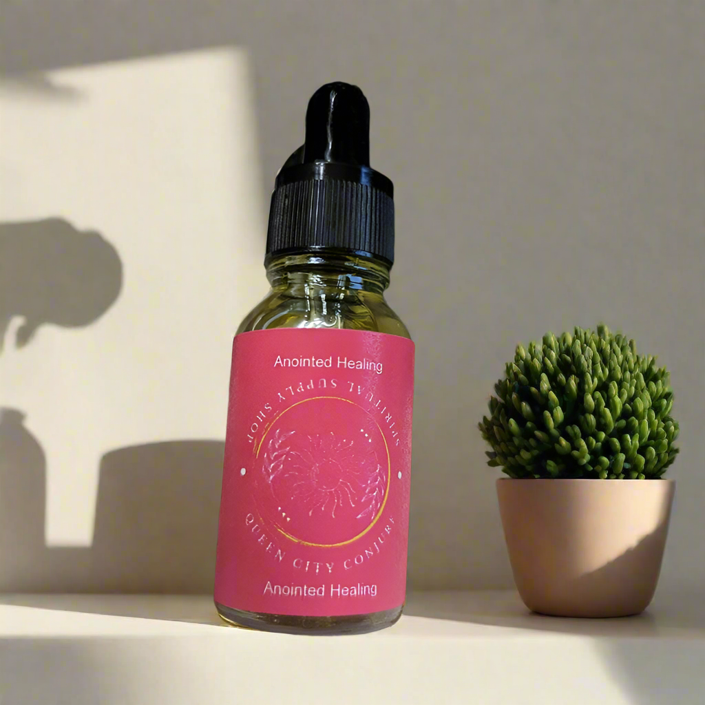 Healing Oil - Physical & Spiritual Wellness Hoodoo Anointing Oil | Spiritual Oil | Wiccan Center