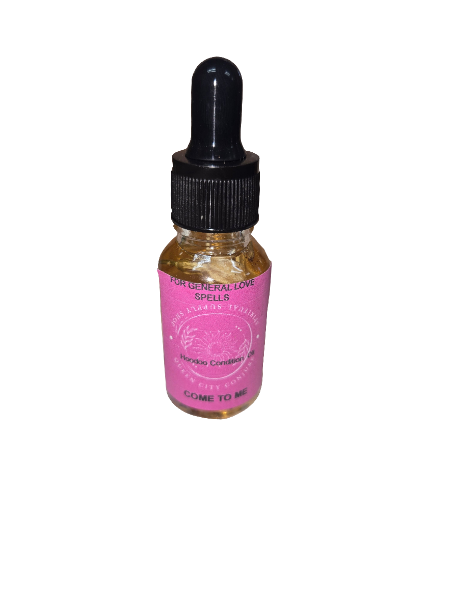 Come to Me Oil - Attract Love & Draw Your Desires Hoodoo Oil | Spiritual Oil | Wiccan Center