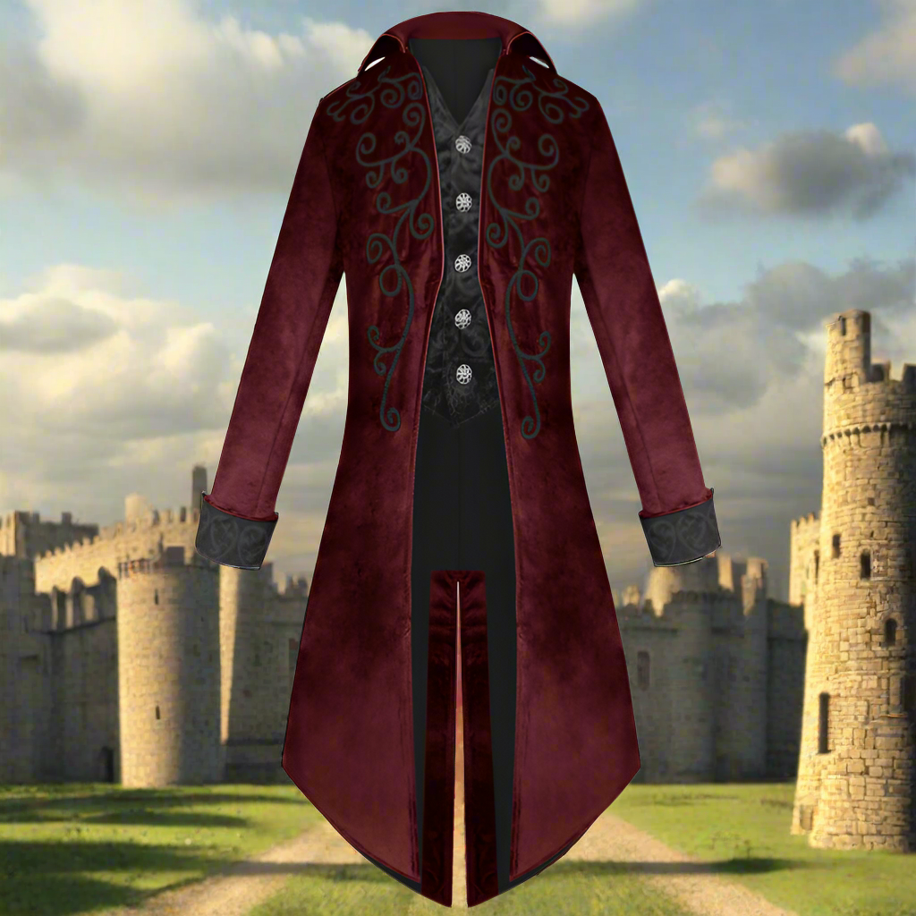Jacket Gothic Tailcoat Renaissance Men's | | Wiccan Center