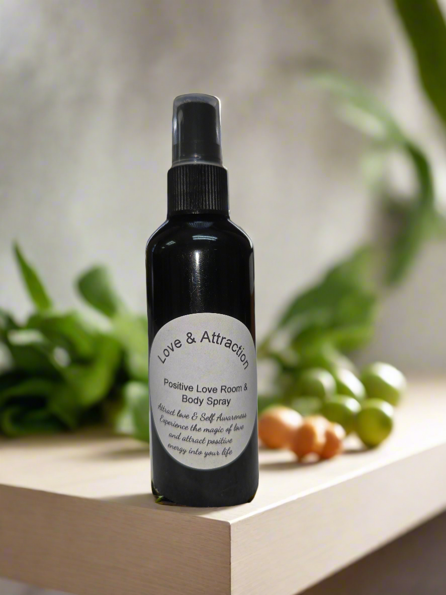 Handcrafted Spiritual Love & Attraction Body and Room Spray | Spiritual Sprays | Wiccan Center