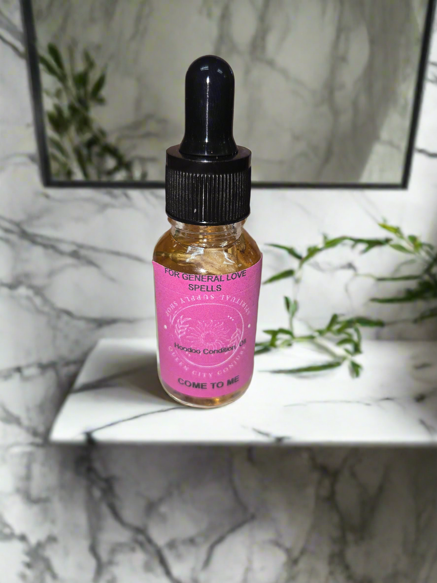 Come to Me Oil - Attract Love & Draw Your Desires Hoodoo Oil | Spiritual Oil | Wiccan Center