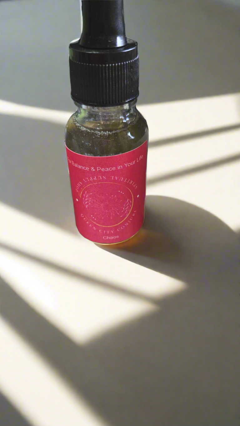 Chaos Oil - Disruption & Transformation Hoodoo Conjure Oil | Spiritual Oil | Wiccan Center