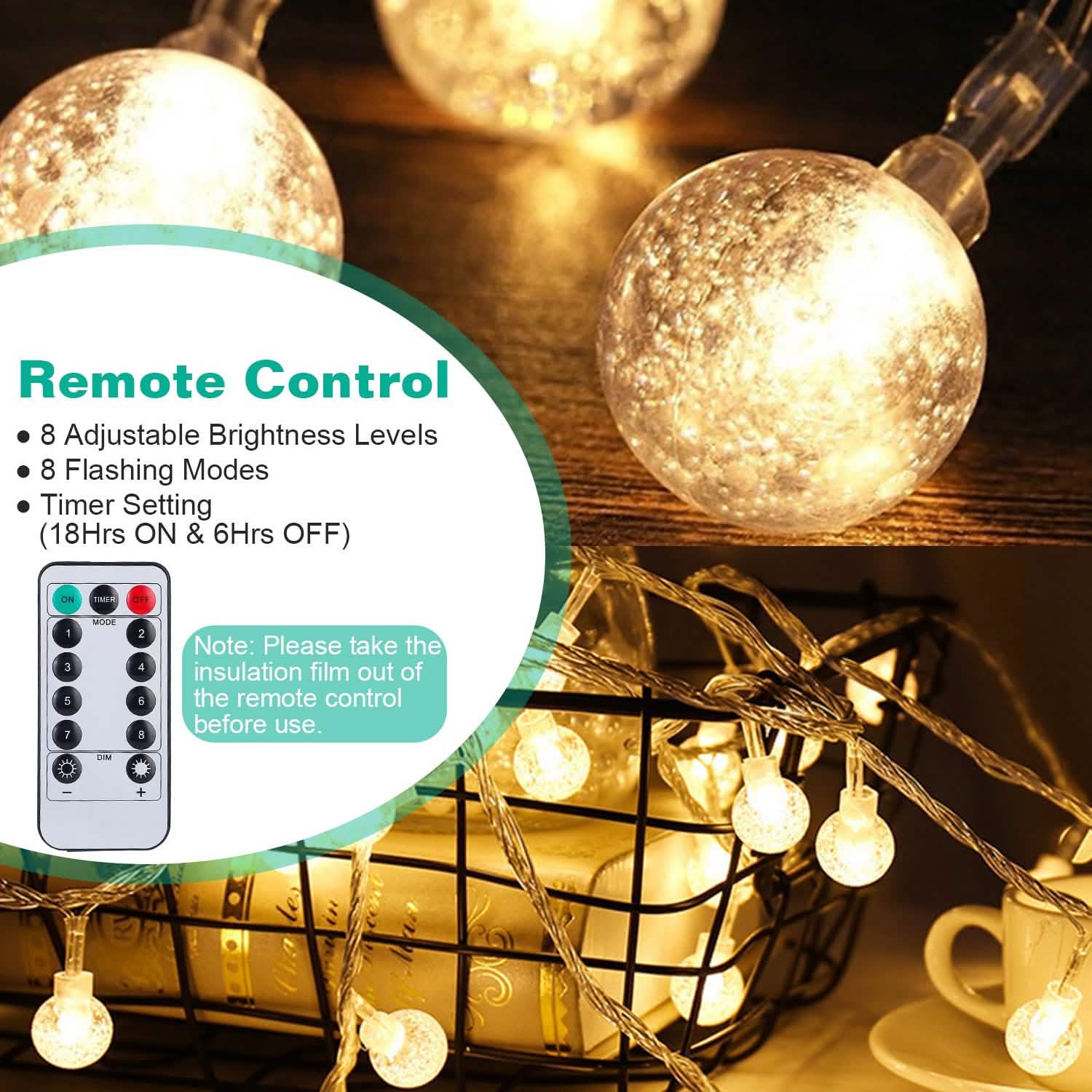 Ball LED Globe String Lights | String & Fairy Lights | Wiccan Center