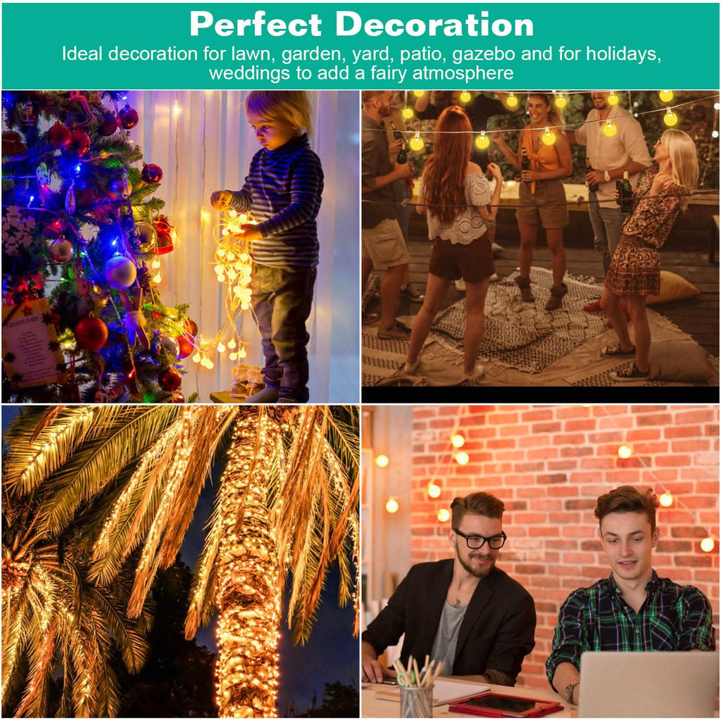 Ball LED Globe String Lights | String & Fairy Lights | Wiccan Center